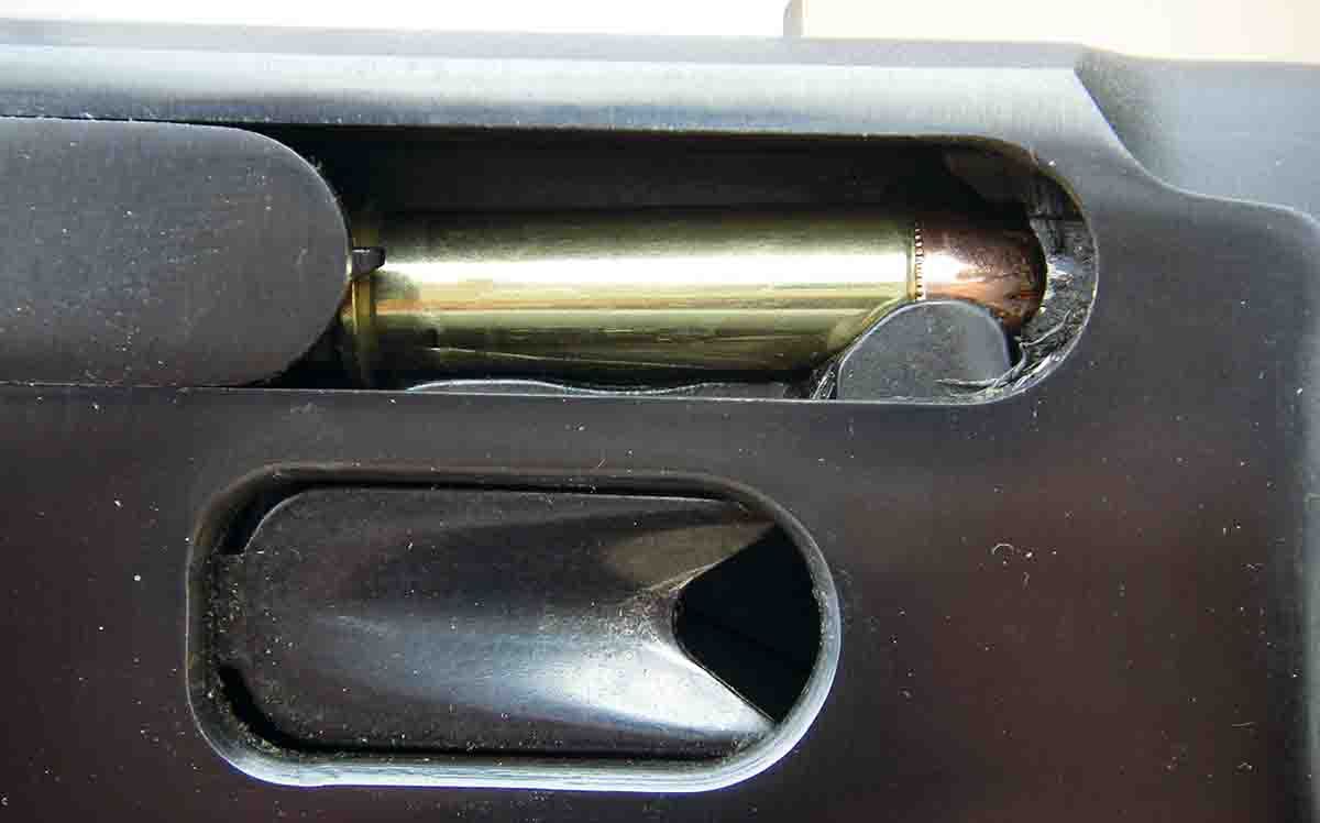 Marlin Model 1894 rifles chambered in .357 Magnum generally require cartridges that are within industry overall length specifications to feed. However, some rifles will accept cartridges with lengths of 1.600 inches to 1.610 inches.